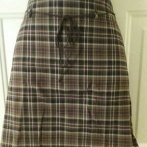 Plaid skirt